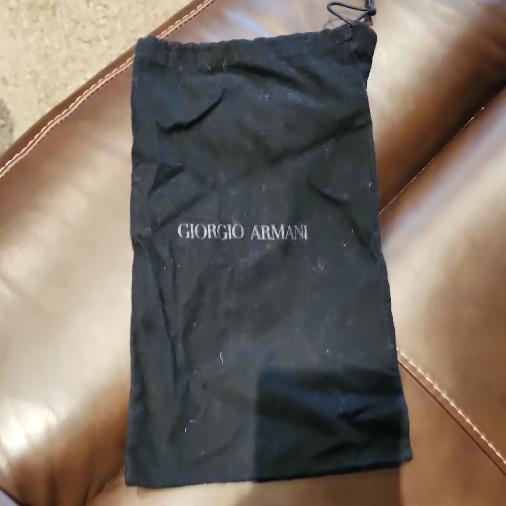 Giorgio Armani Men's Black Carry Bag